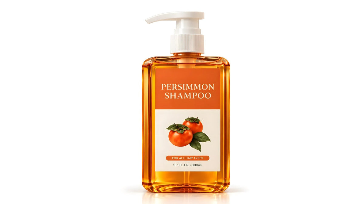 OVASI Persimmon Shampoo bottle
