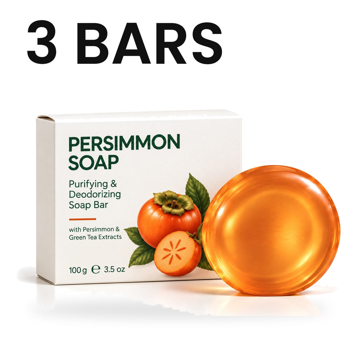 OVASI Persimmon Body Bar, 3 bars